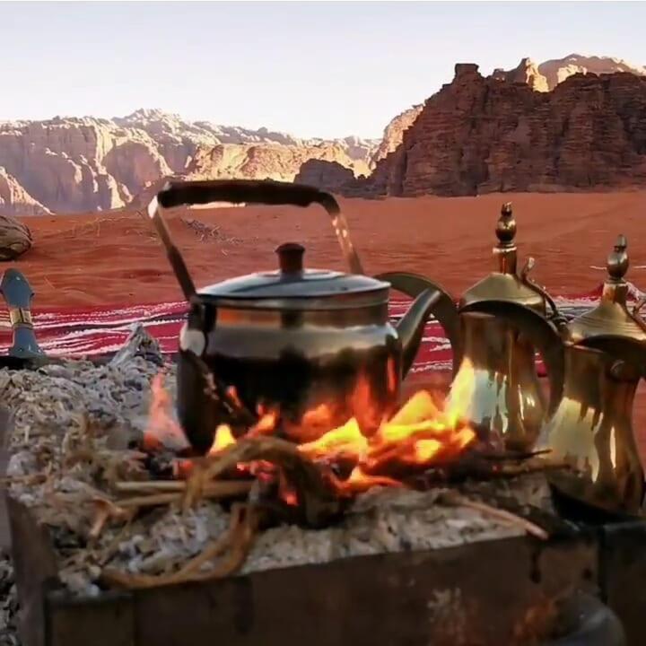 ホテル Bedouin Family Camp ワディ ・ラム エクステリア 写真